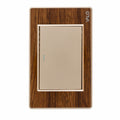 VALO | Placa con un Interruptor De Escalera Madera