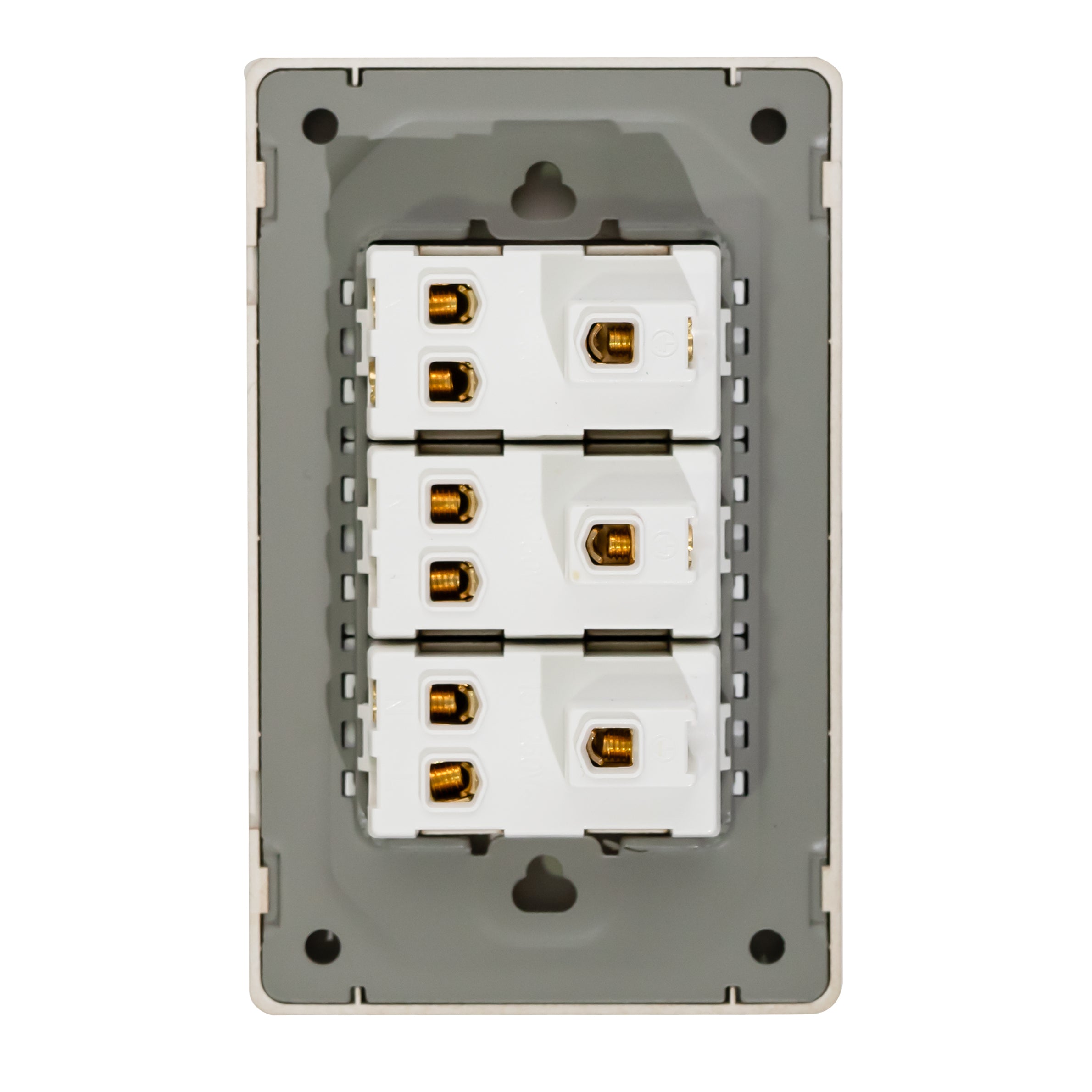 VALO | Placa con tres Clavijas Escalera Madera