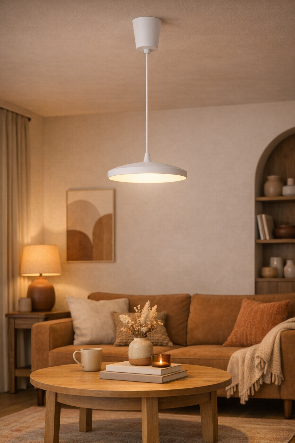 SKY LUM | STELA Luminaria para interiores suspendida en techo de 10W luz cálida 3 000 K