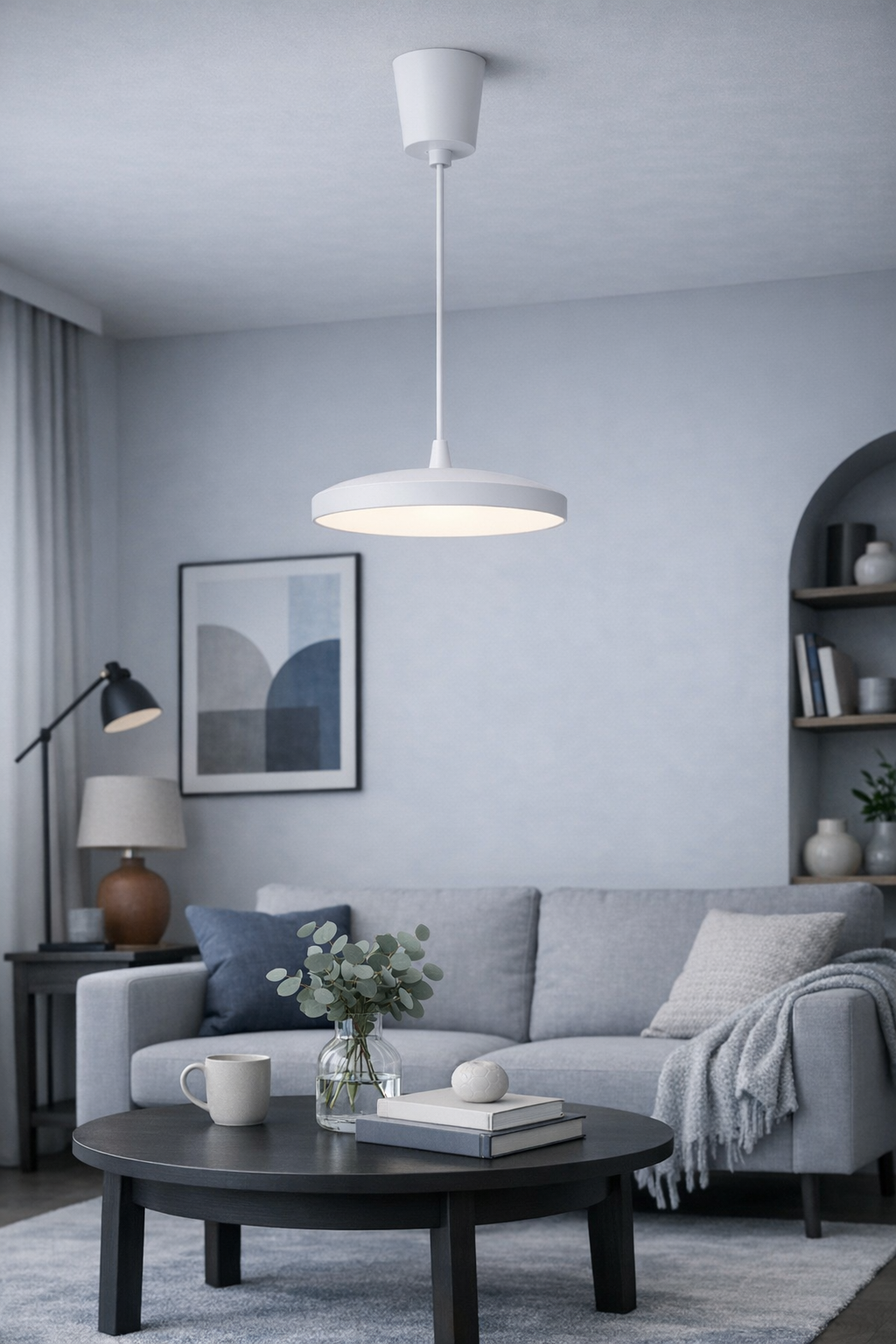 SKY LUM | STELA Luminaria para interiores suspendida en techo de 10W luz fría 6 500 K