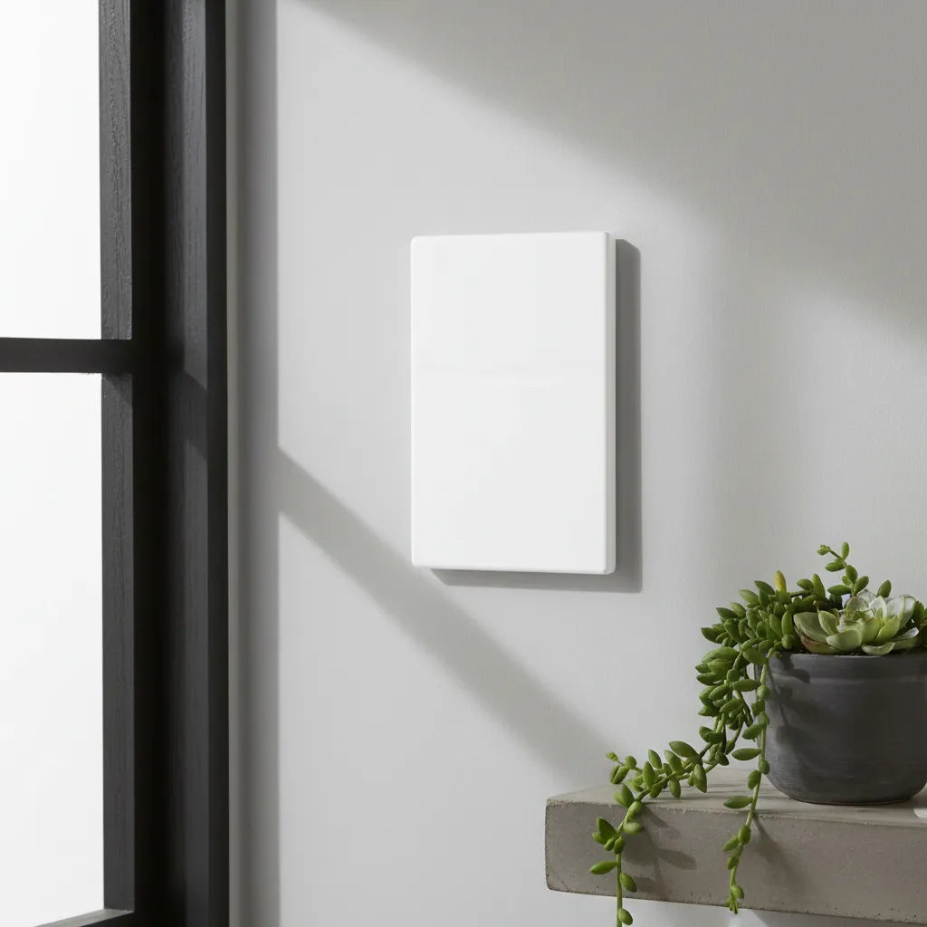 VALO | Placa Ciega Slim Cristal Negro