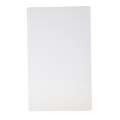 VALO | Placa con un Interruptor Slim Cristal Blanco