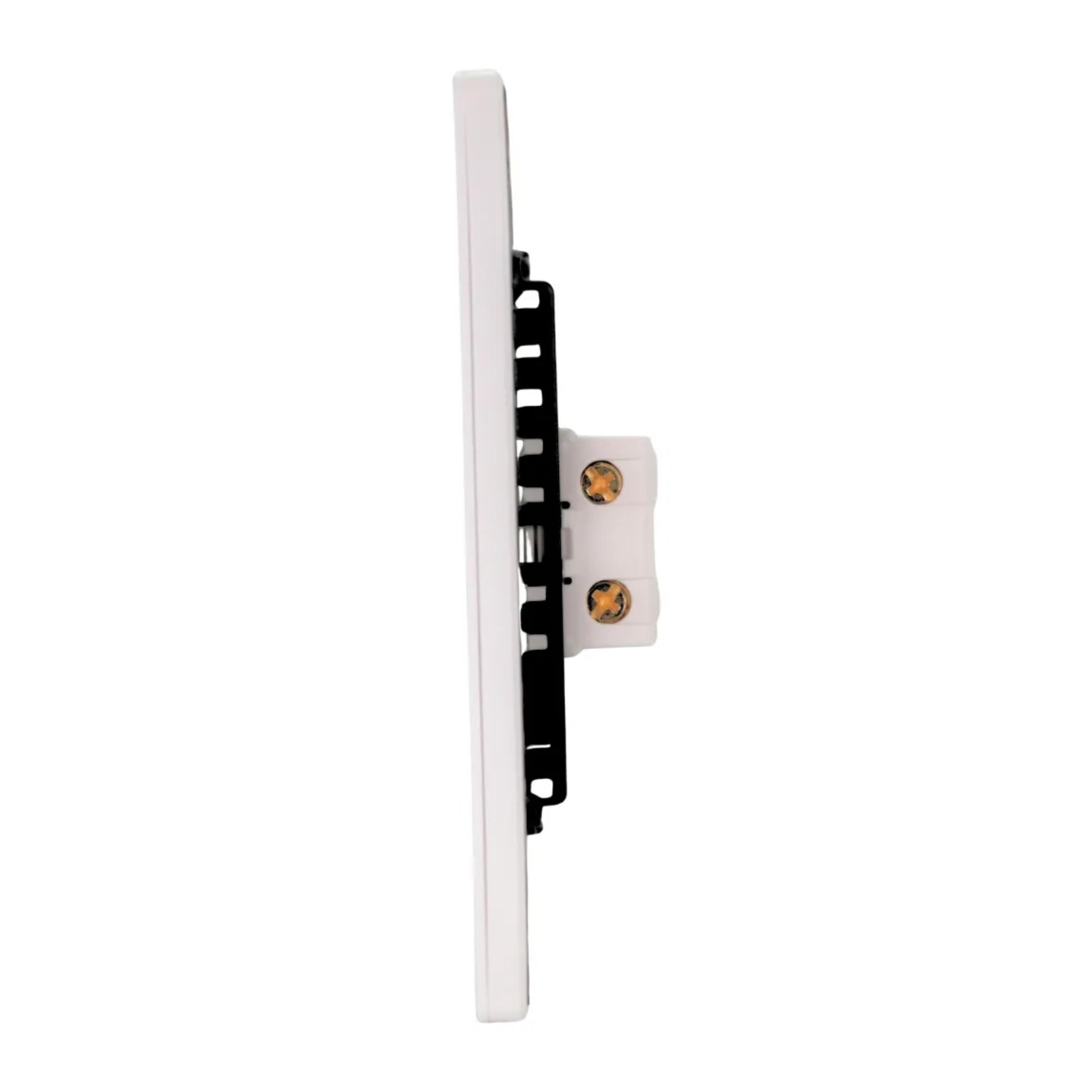 VALO | Placa con un Interruptor Slim Cristal Blanco