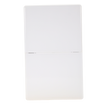 VALO | Placa con dos Interruptores Slim Cristal Blanco