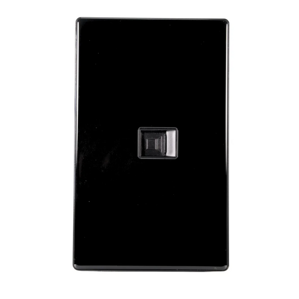 VALO | Placa con Conexión Modem Slim Cristal Negro