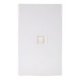 VALO | Placa con Conexión Modem Slim Cristal Blanco