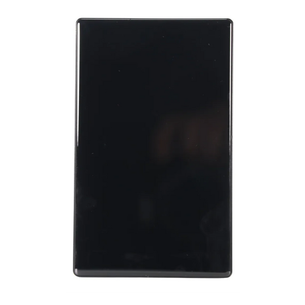 VALO | Placa Ciega Slim Cristal Negro