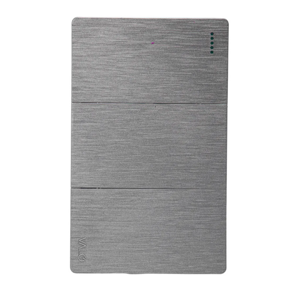 VALO | Placa Slim con tres Interruptores