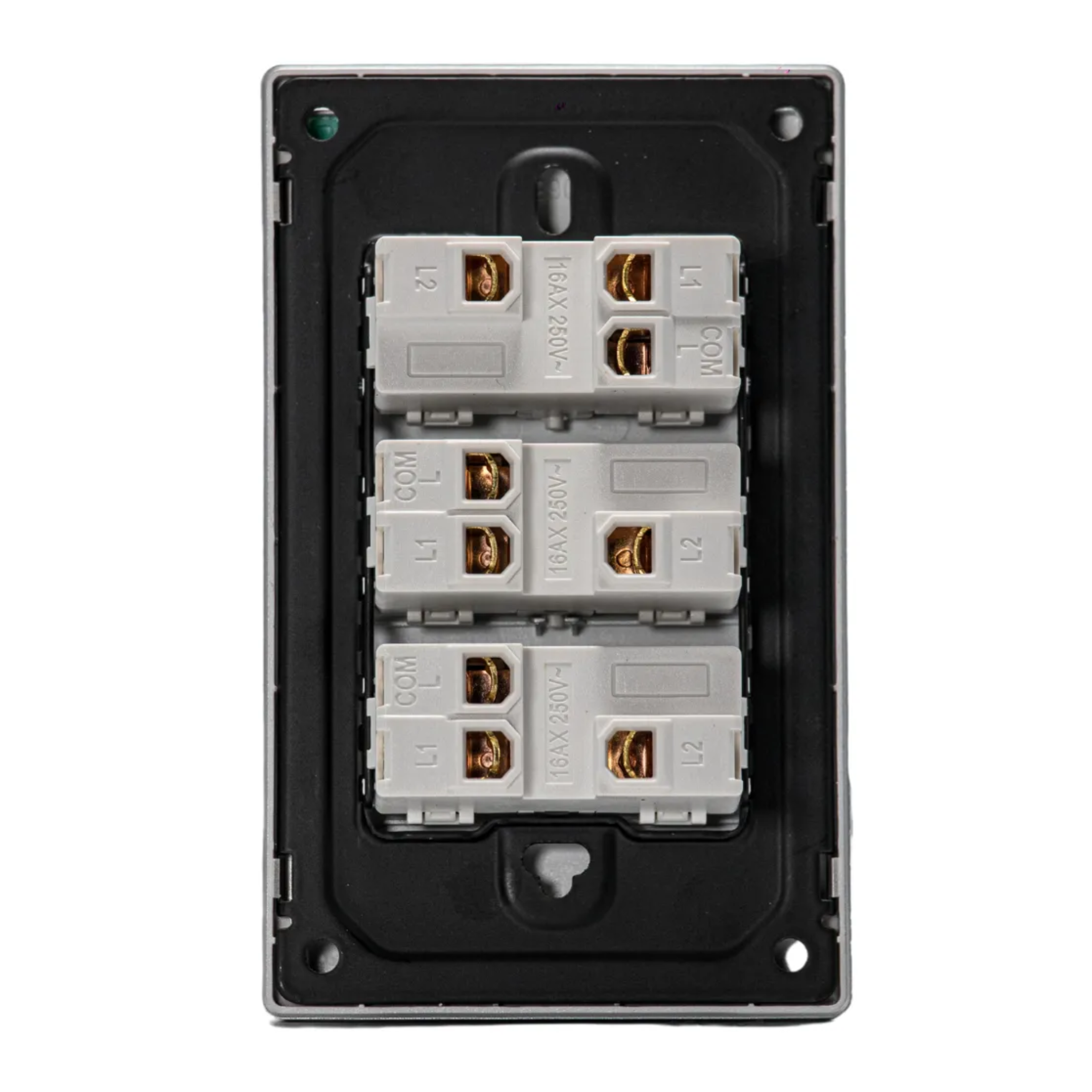 VALO | Placa Slim con tres Interruptores