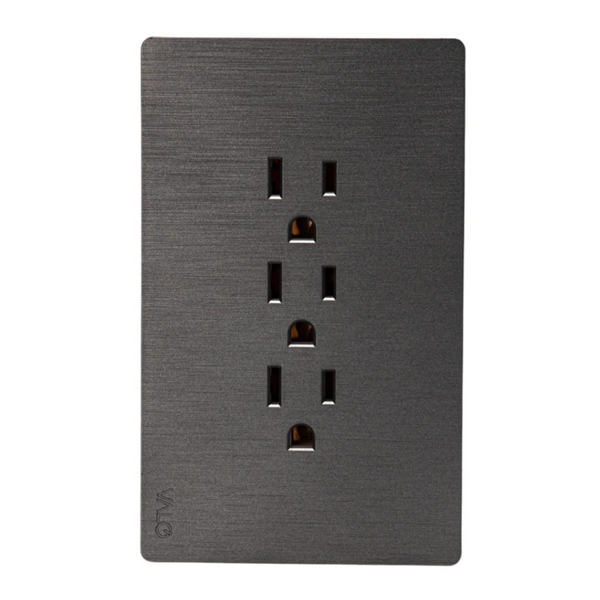 VALO | Placa Slim con tres Contactos