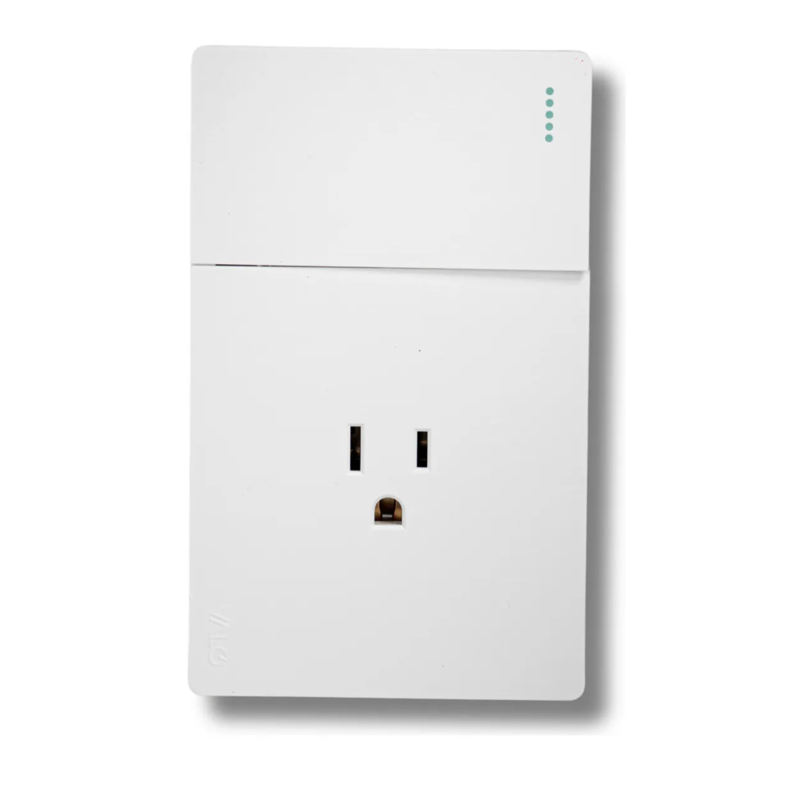 VALO | Placa Slim con un Contacto y un Interruptor