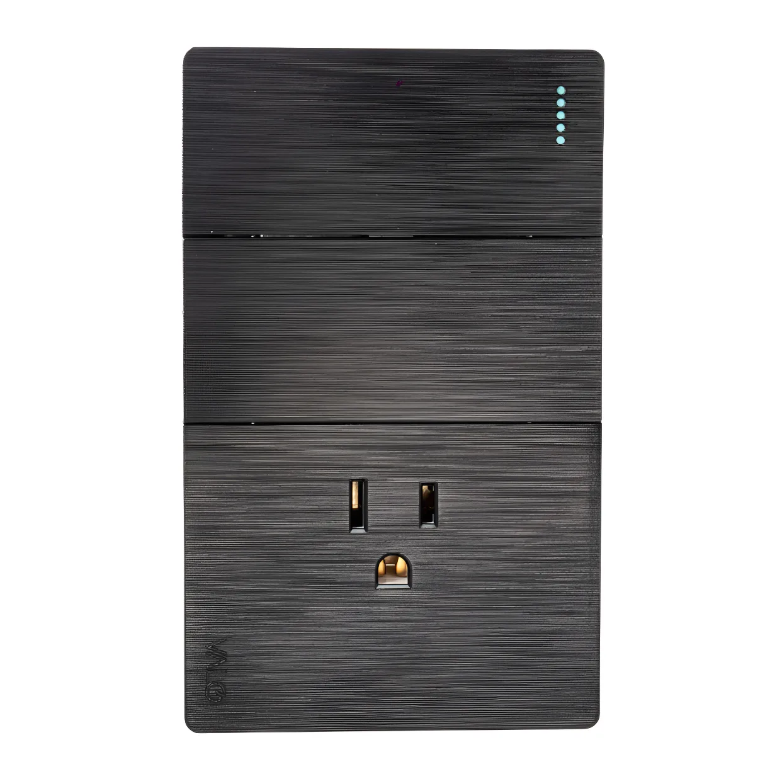 VALO | Placa Slim con un Contacto y dos Interruptores