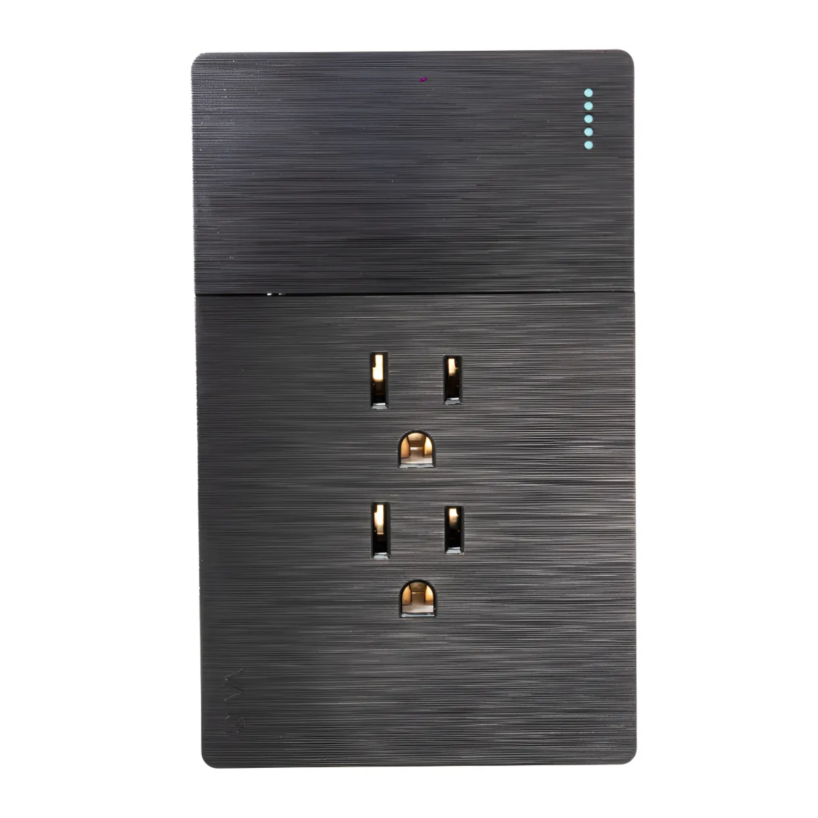 VALO | Placa Slim con dos Contactos y un Interruptor